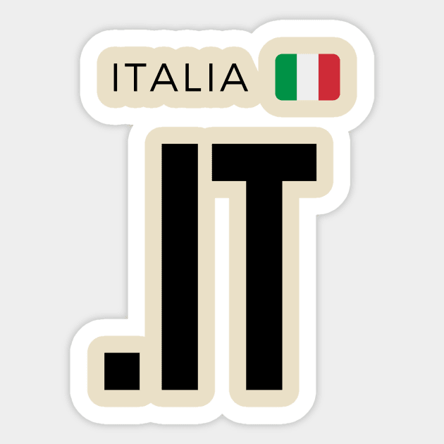 Italy .IT domain - Italia Sticker by felipesasaki